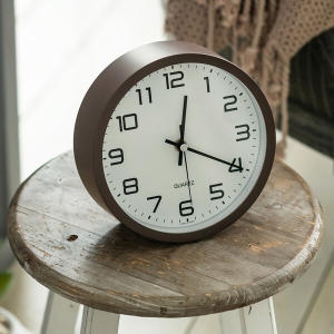 지성아이엔씨  국산 플라이토 모던 무소음 탁상 벽시계 17cm