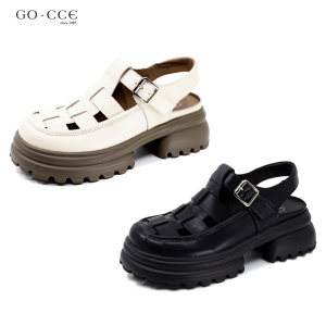 고세 여성 라운드 토 글레디에이터 샌들_OZO3S077