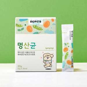 바이오펫츠 멍산균 60g (2g x 30p)