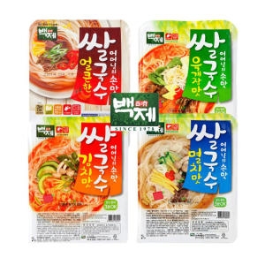 백제쌀국수 멸치맛 김치 얼큰한 육개장 5봉