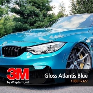 3M  1080-G327 아틀란티스블루 유광 차량 PPF 시트지 카스킨 생활보호