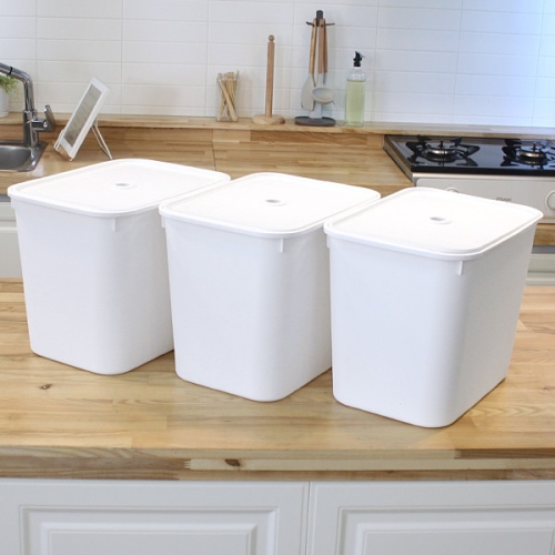 가쯔  모던 바구니 대(뚜껑포함)