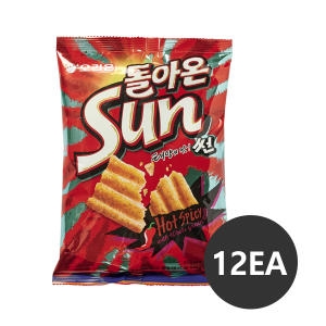 오리온  썬칩 썬 핫스파이시맛 80g