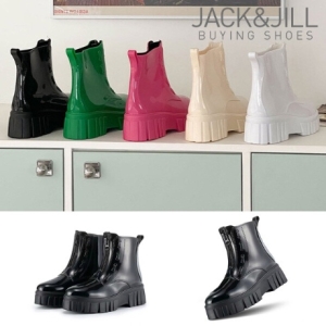 잭앤질 바잉 지퍼장화 숏 레인부츠 JB3050S