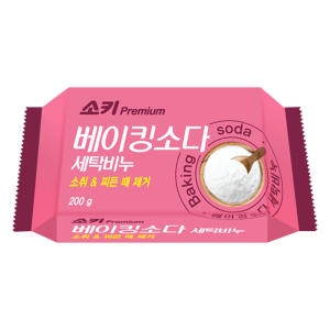 무궁화 소키 프리미엄 베이킹소다 세탁비누 200g