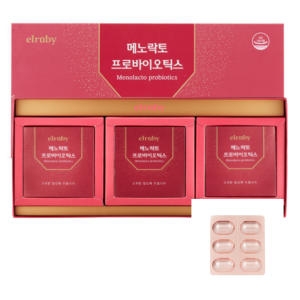 휴온스 메노락토 프로바이오틱스 450mg x 90 박미선 갱년기유산균 YT