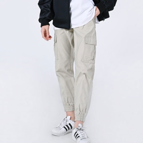 스콰즈 조거 팬츠 SDP030 3COLOR 남성 밴딩 팬츠 편한 카고 바지