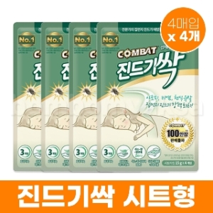 컴배트 진드기싹 시트 4개입