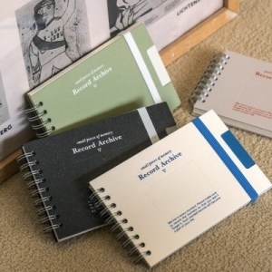 루카랩  레코드 아카이브 위클리 플래너 가로형