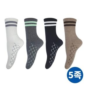 채움  여성 허니콩 스포츠양말 5켤레