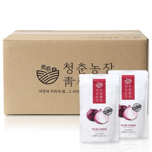 청춘농장 무안 자색 양파즙 실속형 60포