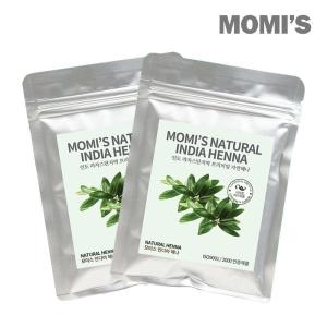 모미스 헤나 염색약 100g+100g 1+1 네츄럴 브라운