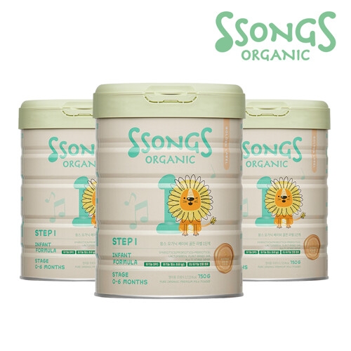 파스퇴르(롯데푸드) 쏭스오가닉 베이비 골든라벨 1단계 750g