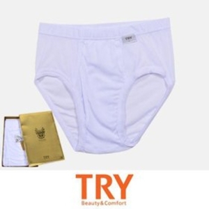 TRY 100 면 100수 남성 노블라인 삼각팬티 WBA4CBA