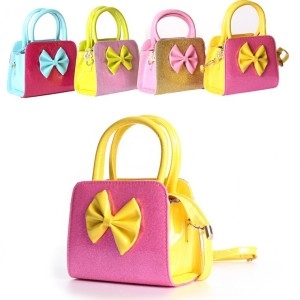 여아 아동 큐티 리본 크로스백 숄더백 외출 미니 가방