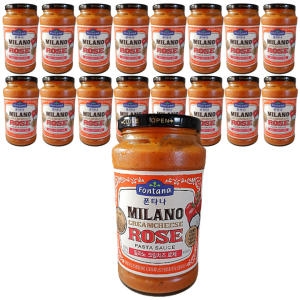 폰타나 밀라노 크림치즈 로제 파스타소스 600g