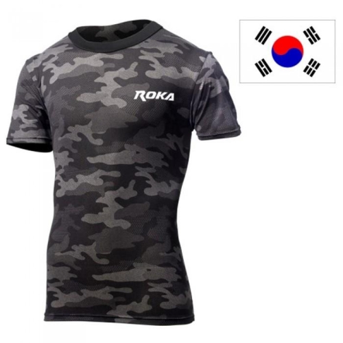아미캠프  쿨론 ROKA 로카 멀티캠 일반형 반팔 기능성 티  5686234