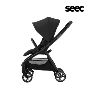 쉬크  SEEC 미뇽 양대면 오토폴딩 절충형 유모차 블랙