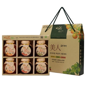 제주이야기 프리미엄 액상차 추석 명절 선물세트 꼬마 6종