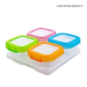 맘핸드슨 이유식밀폐용기4종120ml