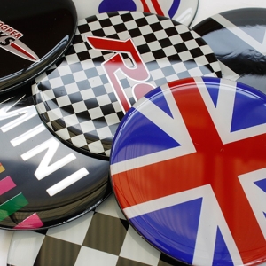 모터스파이  미니쿠퍼 그릴 뱃지 뺏지 엠블럼 고뱃지 캐스퍼 레이 유니온잭 블랙잭 체커