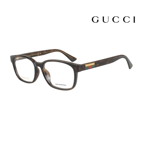 구찌 안경테 GG0749OA 001 명품 블랙 뿔테 아시안핏
