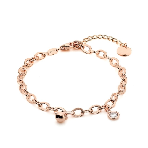 이랜드 로이드 24K 할로우체인 딸랑이 팔찌 lwb17005g