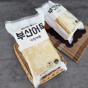 부산어묵  김태영 야채 사각 어묵 4kg 1kgX4팩