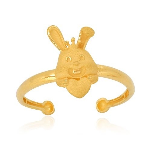 혼골드모아 골드모아 순금 돌팔찌 왕관 토끼띠 18.75g