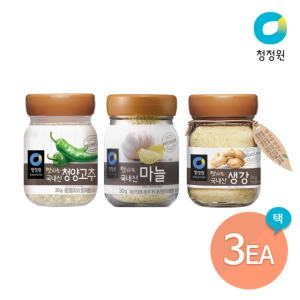 청정원 맛선생 분말 3개 선택 마늘 생강 청양고추