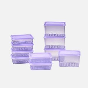 땡스소윤 냉동실 전용 밀폐용기 8호 + 9호 세트