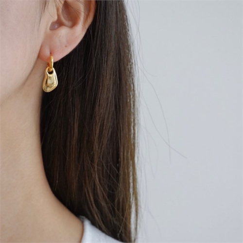 VY 여자 드롭 찌그러진 애나멜 귀걸이 8584025 8584025