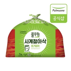 풀무원  사계절 아삭 포기김치 7kg