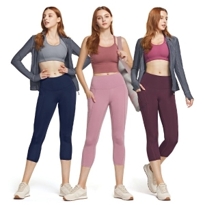 테슬라  애슬리오 요가 하이웨이스트 포켓 8부바지 3팩 AO-YCP36_F