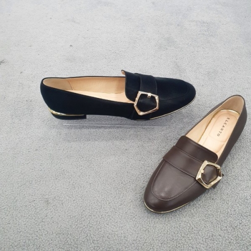 엘칸토 기능성 볼로냐 천연가죽 쿠션업 여성 플랫 로퍼lcwd32u126 30846_Lcwd32u126