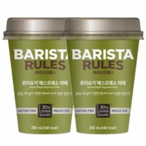 매일유업 바리스타 로어슈거 에스프레소 라떼 250ml