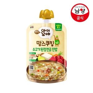 남양유업 맘스쿠킹 된장찌개 진밥 100g