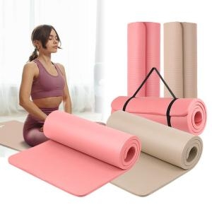 NBR  20mm 두꺼운요가매트 대형 홈트레이닝 운동 넓은. W9D3AEB