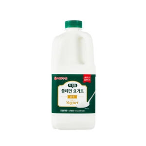 서울우유 더 진한 플레인 요거트 순수 1.8L