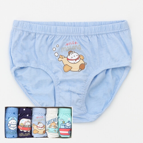 캐릭터 남자아이팬티 5매