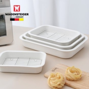 바겐슈타이거  세라믹 사각트레이 4종 오븐트레이+그물망 오븐전자레인지사용가능