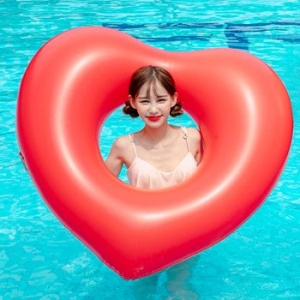 스윔어바웃  대형 하트 튜브