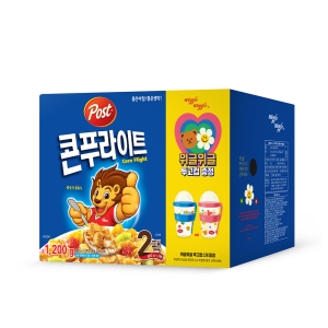 복음자리  포스트 콘푸라이트 600g x2+위글위글 투고컵 1개