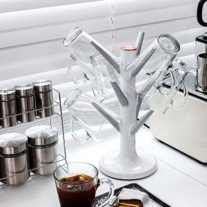 헤이가 화이트웨이브 컵걸이 9구