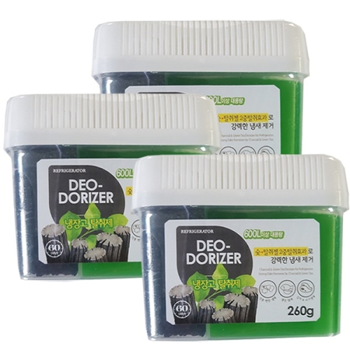 허브스토리 냉장고 탈취제 참숯 260g