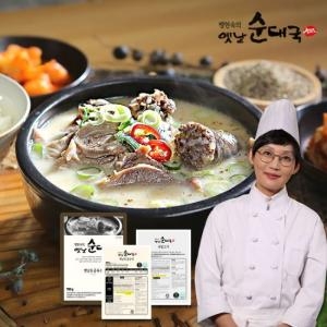 지케이라이프  팽현숙 숙대국 돈골육수 8팩 + 순대4팩 + 국밥고기4팩