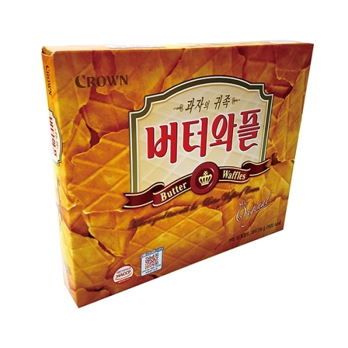크라운제과 크라운 5500버터와플