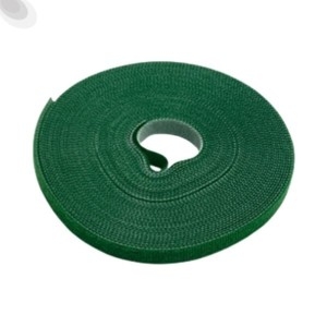 그린  케이블타이 10m 대용량 롤 1cm 슬림 양면 벨크로테이프 원예용 찍찍이 타이