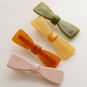 바이데이지 제이로렌 셀룰로오스 스윗 리본 포인트 집게핀 H01036