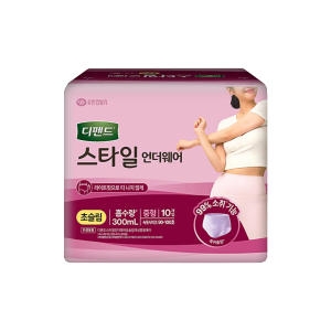 디펜드 스타일 언더웨어 라이트핏 초슬림 여성용 중형 10개
